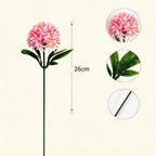 Fleurs artificielles de pissenlit et petite hortensia, 26 cm, 10 tiges, décoration intérieure, mariage, maison