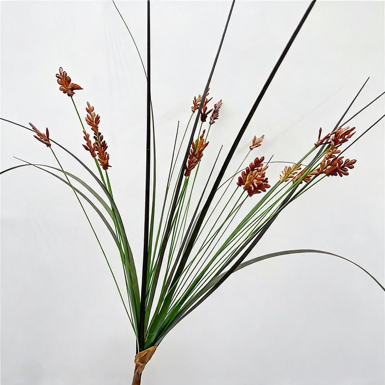 Faux Papyrus Cyperus, Herbe Fontaine, Décor Végétal Moderne, 135 cm, 2 Pièces, Pour Intérieur, Bureau, Hôtel