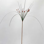 Faux Papyrus Cyperus, Herbe Fontaine, Décor Végétal Moderne, 135 cm, 2 Pièces, Pour Intérieur, Bureau, Hôtel