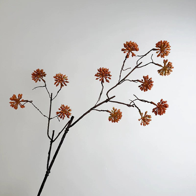 Branche décorative artificielle en plastique, 70 cm, style rétro, pour intérieur, événements et commerces