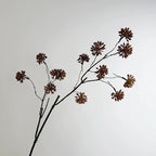 Branche décorative artificielle en plastique, 70 cm, style rétro, pour intérieur, événements et commerces