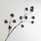 Branche décorative artificielle en plastique, 70 cm, style rétro, pour intérieur, événements et commerces