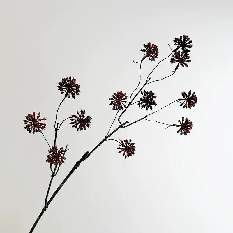 Branche décorative artificielle en plastique, 70 cm, style rétro, pour intérieur, événements et commerces