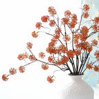 Branche décorative artificielle en plastique, 70 cm, style rétro, pour intérieur, événements et commerces