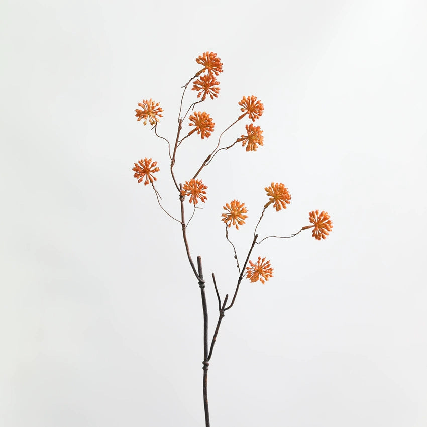 Branche décorative artificielle en plastique, 70 cm, style rétro, pour intérieur, événements et commerces