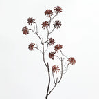 Branche décorative artificielle en plastique, 70 cm, style rétro, pour intérieur, événements et commerces
