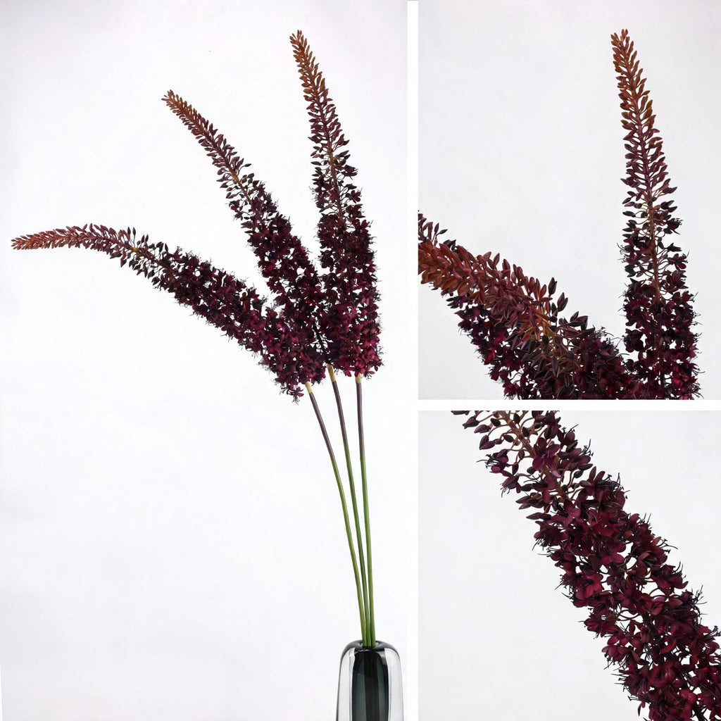 Fleur artificielle en soie de Queue de Renard, 105 cm, décoration intérieure élégante, idéale pour mariages, salons et cadeaux