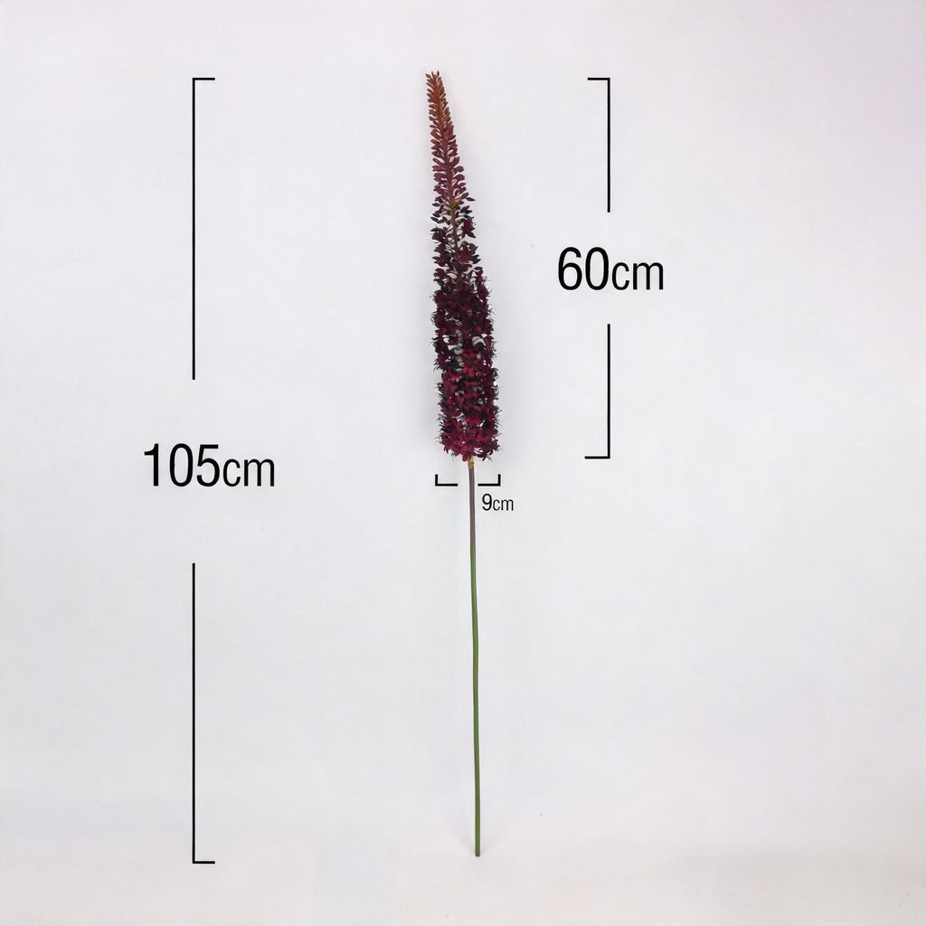 Fleur artificielle en soie de Queue de Renard, 105 cm, décoration intérieure élégante, idéale pour mariages, salons et cadeaux