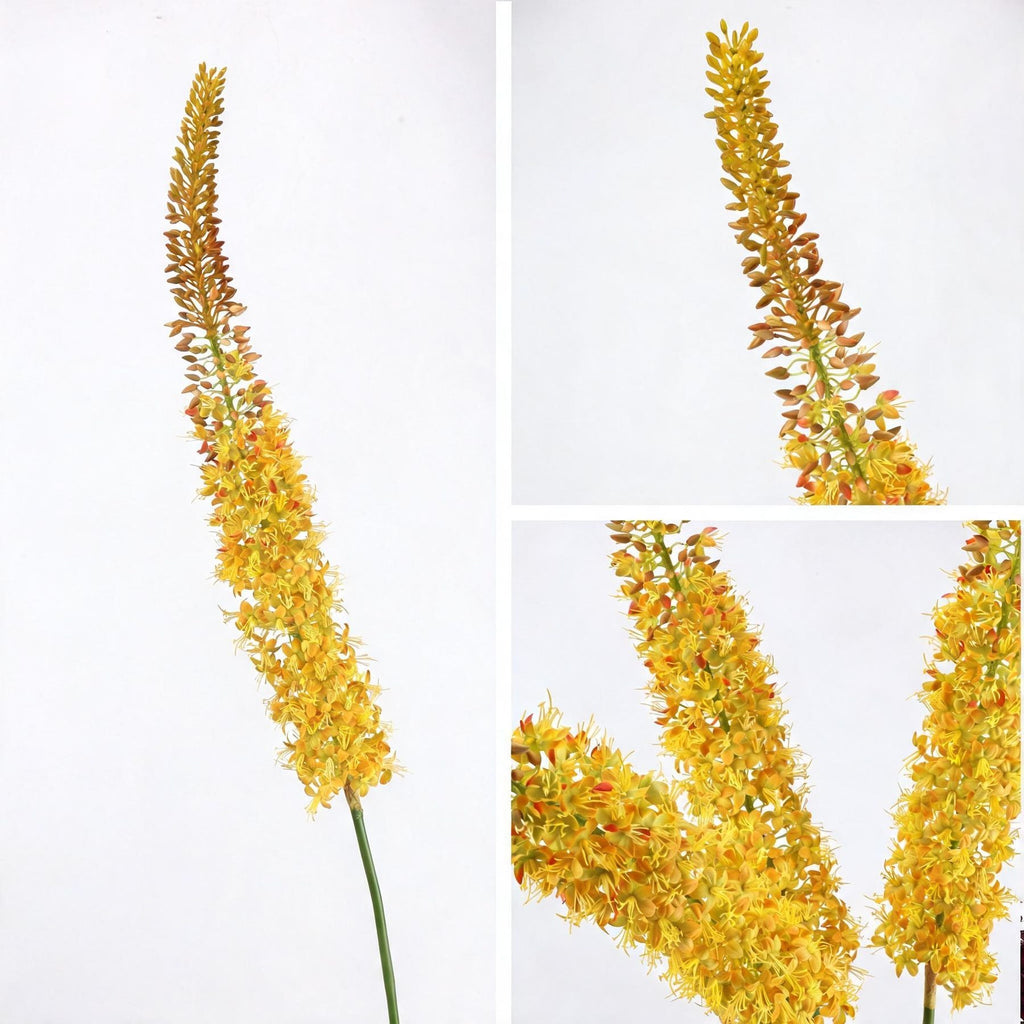 Fleur artificielle en soie de Queue de Renard, 105 cm, décoration intérieure élégante, idéale pour mariages, salons et cadeaux