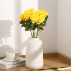 Rose artificielle en soie, tige unique, 50,8 cm, diamètre de fleur 7 cm, lot de 10, décoration de mariage, maison, événements