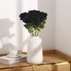 Rose artificielle en soie, tige unique, 50,8 cm, diamètre de fleur 7 cm, lot de 10, décoration de mariage, maison, événements