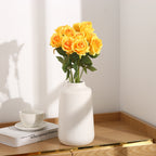 Rose artificielle en soie, tige unique, 50,8 cm, diamètre de fleur 7 cm, lot de 10, décoration de mariage, maison, événements