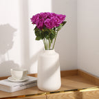 Rose artificielle en soie, tige unique, 50,8 cm, diamètre de fleur 7 cm, lot de 10, décoration de mariage, maison, événements