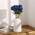 Rose artificielle en soie, tige unique, 50,8 cm, diamètre de fleur 7 cm, lot de 10, décoration de mariage, maison, événements