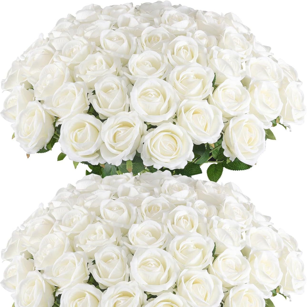Rose artificielle en soie, tige unique, 50,8 cm, diamètre de fleur 7 cm, lot de 10, décoration de mariage, maison, événements