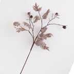 Branche de feuille d'érable avec fruits, 86 cm, soie, décoration intérieure, salon, mariage, événements