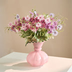 Fleurs artificielles Aster des Pays-Bas, bouquet de 39 cm, décoration intérieure, mariage, cadeau