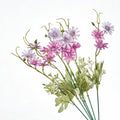 Fleurs artificielles Aster des Pays-Bas, bouquet de 39 cm, décoration intérieure, mariage, cadeau