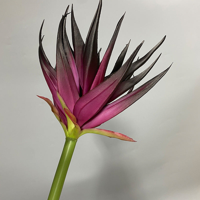 Fleur artificielle Phénix en latex, 85 cm, pour décoration intérieure et commerciale, trois couleurs disponibles