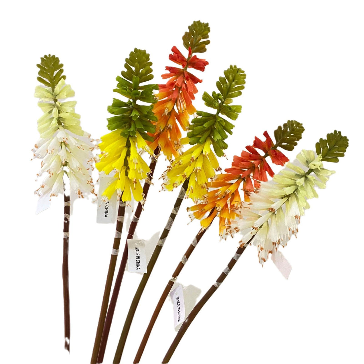 Fleur artificielle Lys Flambeau, 70 cm, décoration intérieure et événements, 5 couleurs disponibles