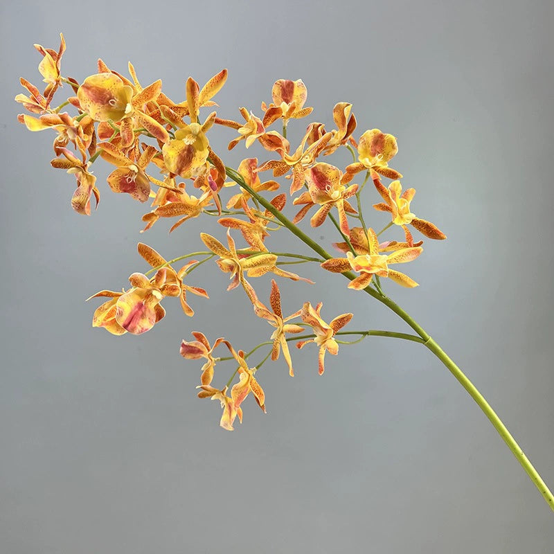 Fleur artificielle en latex réaliste Hymenocallis, 90 cm, décoration intérieure, blanc, rose clair, violet, jaune, orange