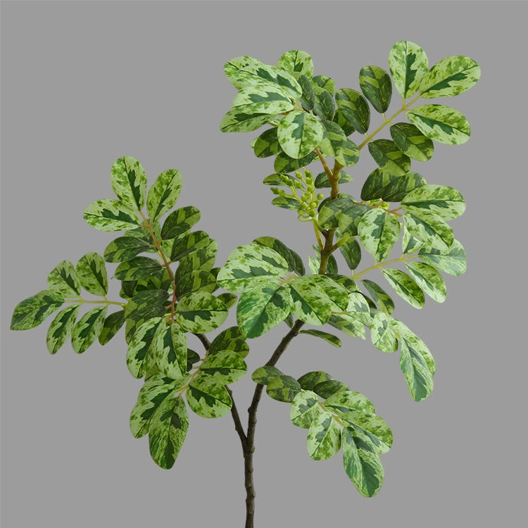 Feuillage Artificiel Neigeux, 70 cm, Décoration Intérieure Élégante pour Maison, Bureau, Hôtel, Moderne et Luxe