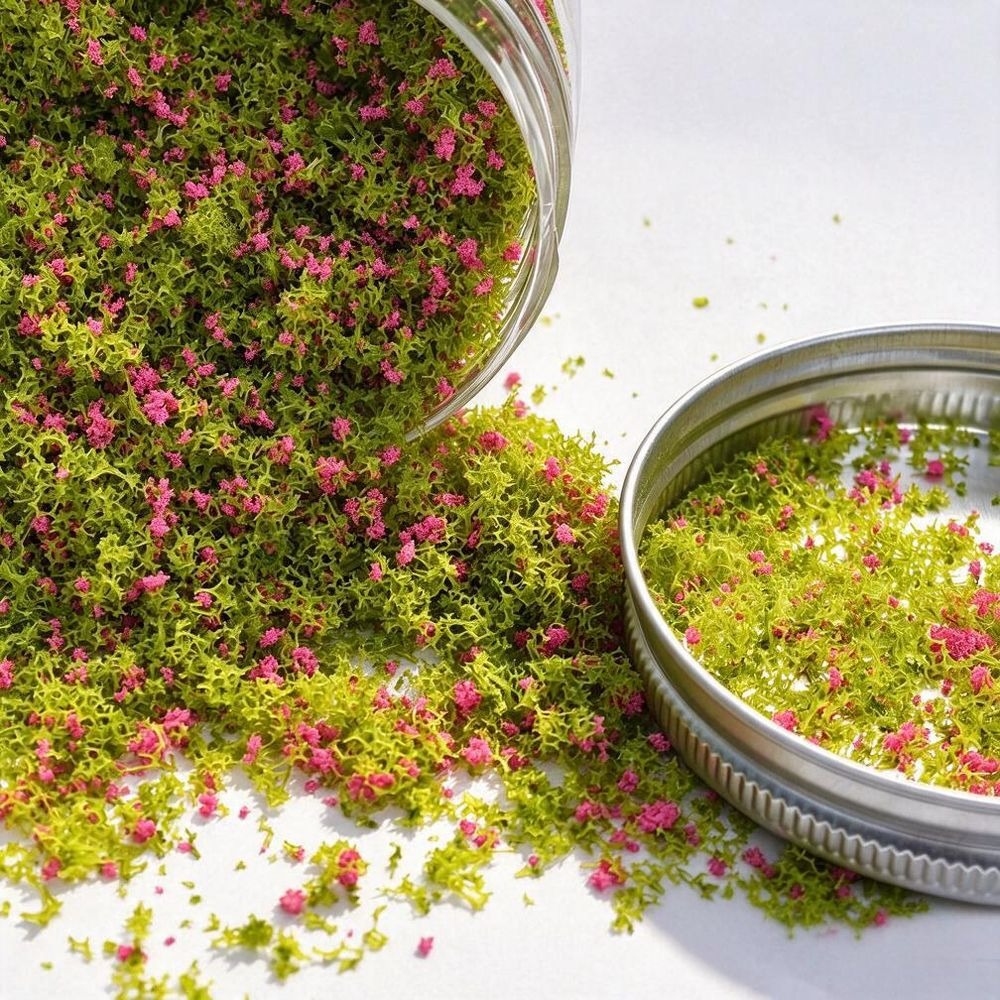 Poussière de Pollen Artificiel Mixte, 1-3 mm, 10 Couleurs, pour DIY et Décoration de Micro-paysages
