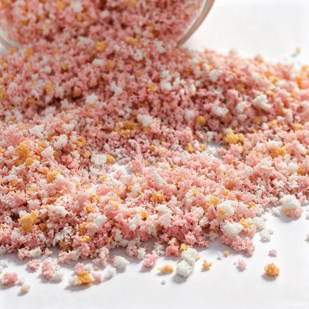 Poussière de Pollen Artificiel Mixte, 1-3 mm, 10 Couleurs, pour DIY et Décoration de Micro-paysages