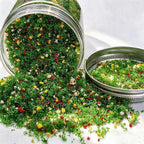 Poussière de Pollen Artificiel Mixte, 1-3 mm, 10 Couleurs, pour DIY et Décoration de Micro-paysages