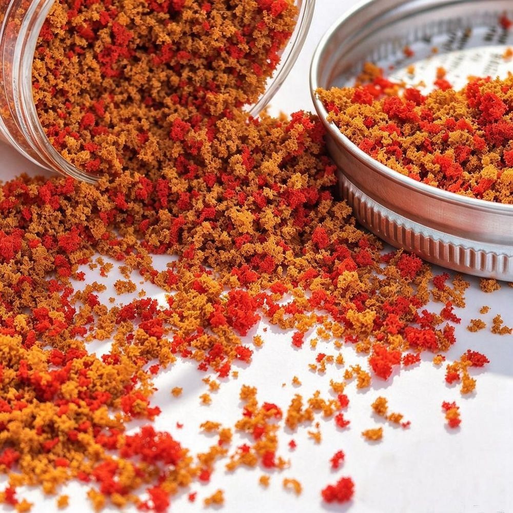 Poussière de Pollen Artificiel Mixte, 1-3 mm, 10 Couleurs, pour DIY et Décoration de Micro-paysages