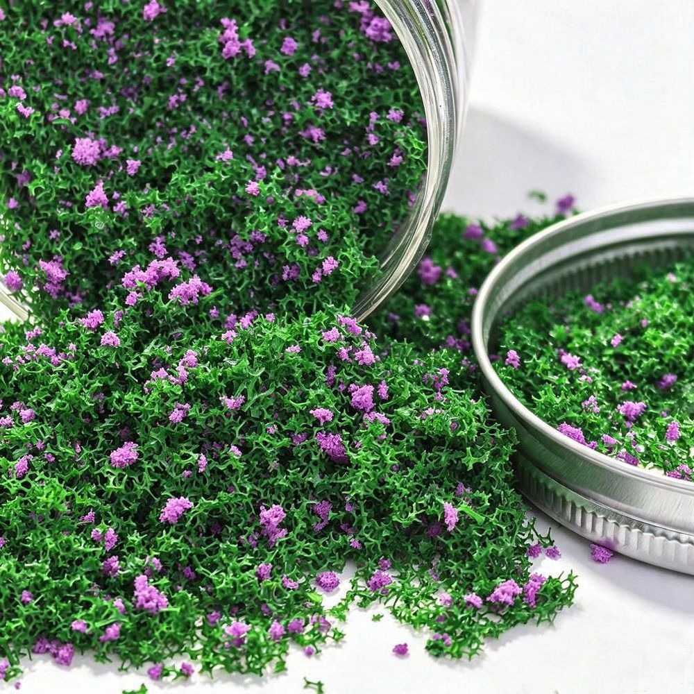 Poussière de Pollen Artificiel Mixte, 1-3 mm, 10 Couleurs, pour DIY et Décoration de Micro-paysages