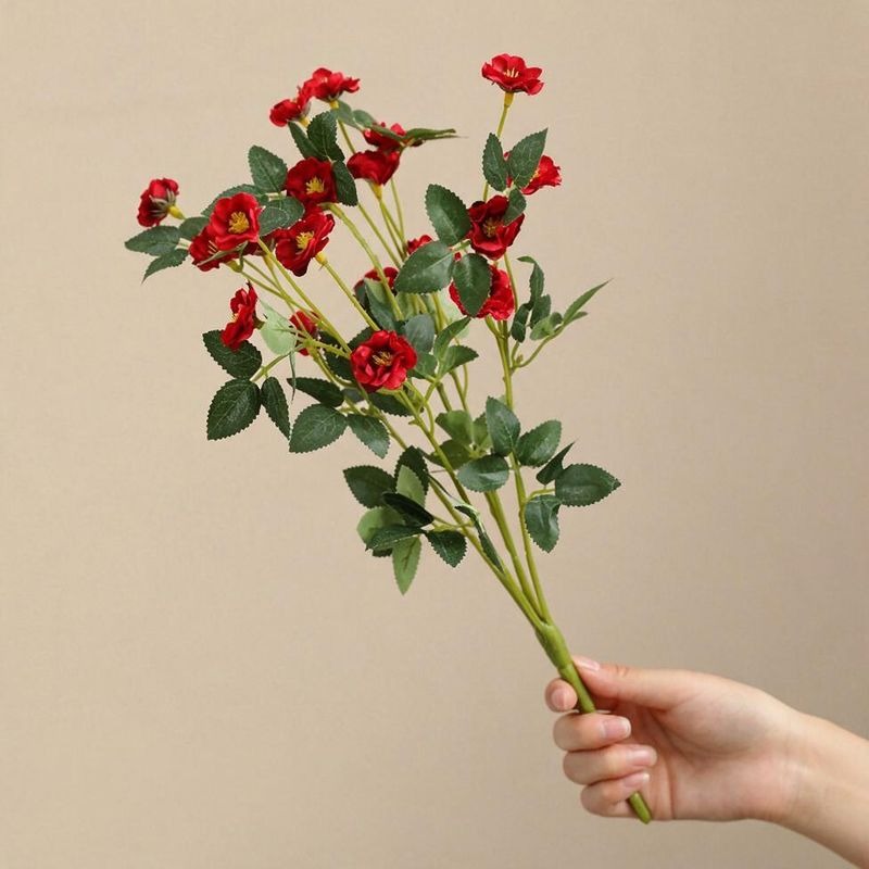 Bouquet de roses artificielles haut de gamme, 37 cm, décoration intérieure extérieure, mariage, événement, cadeau, style français vintage