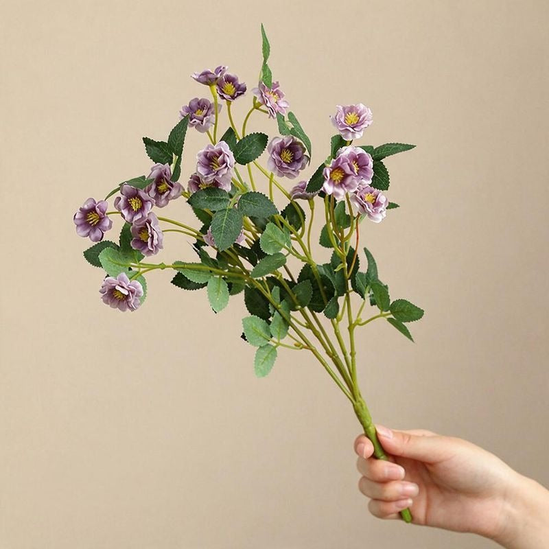 Bouquet de roses artificielles haut de gamme, 37 cm, décoration intérieure extérieure, mariage, événement, cadeau, style français vintage