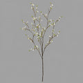 Branche de fleurs artificielles Chimonanthus (faux mimosa), 110 cm, blanc/rose/orange, décoration intérieure élégante, mariage, hôtel, maison