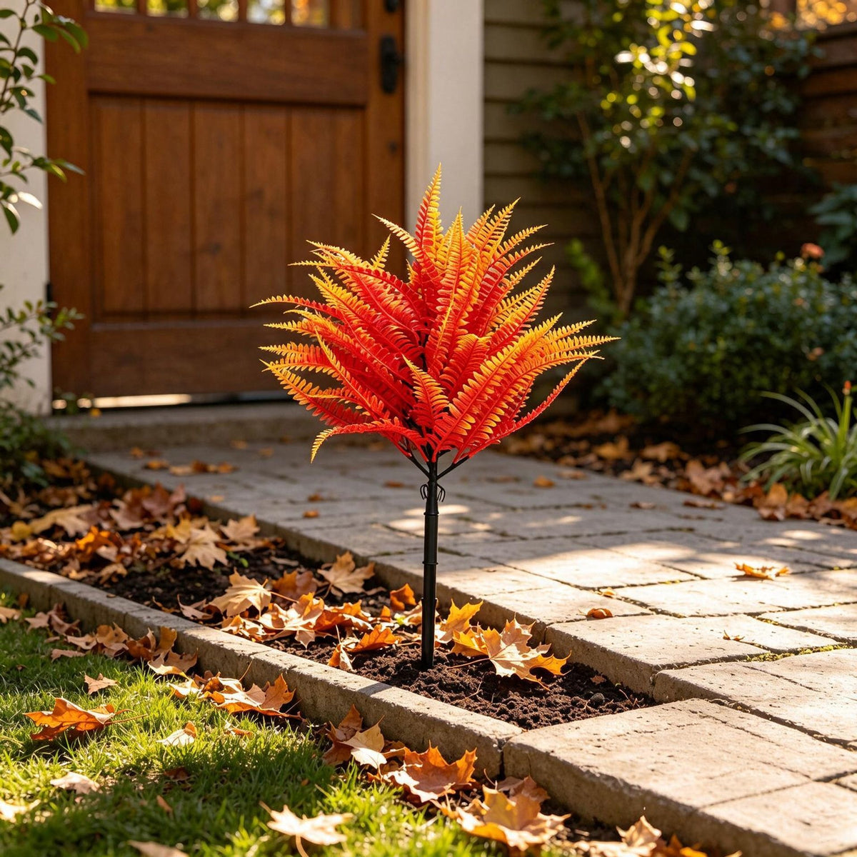 Plante artificielle Persicaria 52 cm, décoration d'intérieur élégante, style bohème chic pour mariage, café ou maison - sans entretien