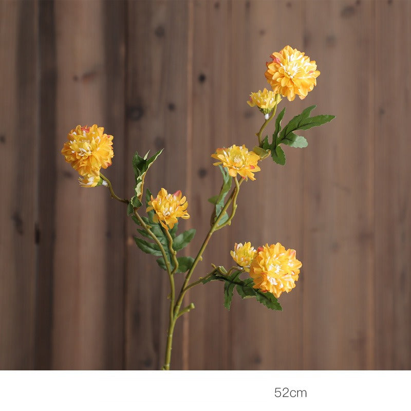 Fleurs artificielles marguerite, décoration intérieure et extérieure, 52 cm, idéal pour mariages, terrasses et espaces commerciaux
