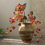 Branche de fleurs de cornouiller artificielles en soie, 85 cm, décoration élégante pour maison, mariage ou boutique, 9 fleurs par tige