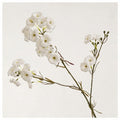 Fleur artificielle longue tige de Ipomée, décoration d'intérieur élégante, 83 cm, 21 fleurs, soie, idéale pour mariages, hôtels, cadeaux