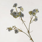 Fleur artificielle longue tige de Ipomée, décoration d'intérieur élégante, 83 cm, 21 fleurs, soie, idéale pour mariages, hôtels, cadeaux