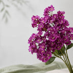 Fleur artificielle en polyester teinté, branche de pommier du Japon (74 cm), décoration intérieure élégante, mariage, maison, café