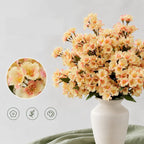 Fleur artificielle en polyester teinté, branche de pommier du Japon (74 cm), décoration intérieure élégante, mariage, maison, café