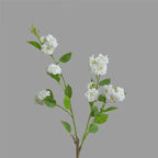 Fleur artificielle en soie camélia multi-têtes, tige unique 87 cm, décoration champêtre pour intérieur, mariage, commerce