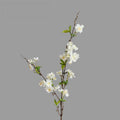 Fleur artificielle en soie synthétique, cerisier du Japon 'Sakura', tige unique avec 25 fleurs, 92 cm, décoration intérieure élégante