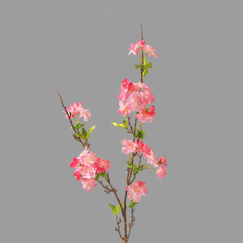 Fleur artificielle en soie synthétique, cerisier du Japon 'Sakura', tige unique avec 25 fleurs, 92 cm, décoration intérieure élégante