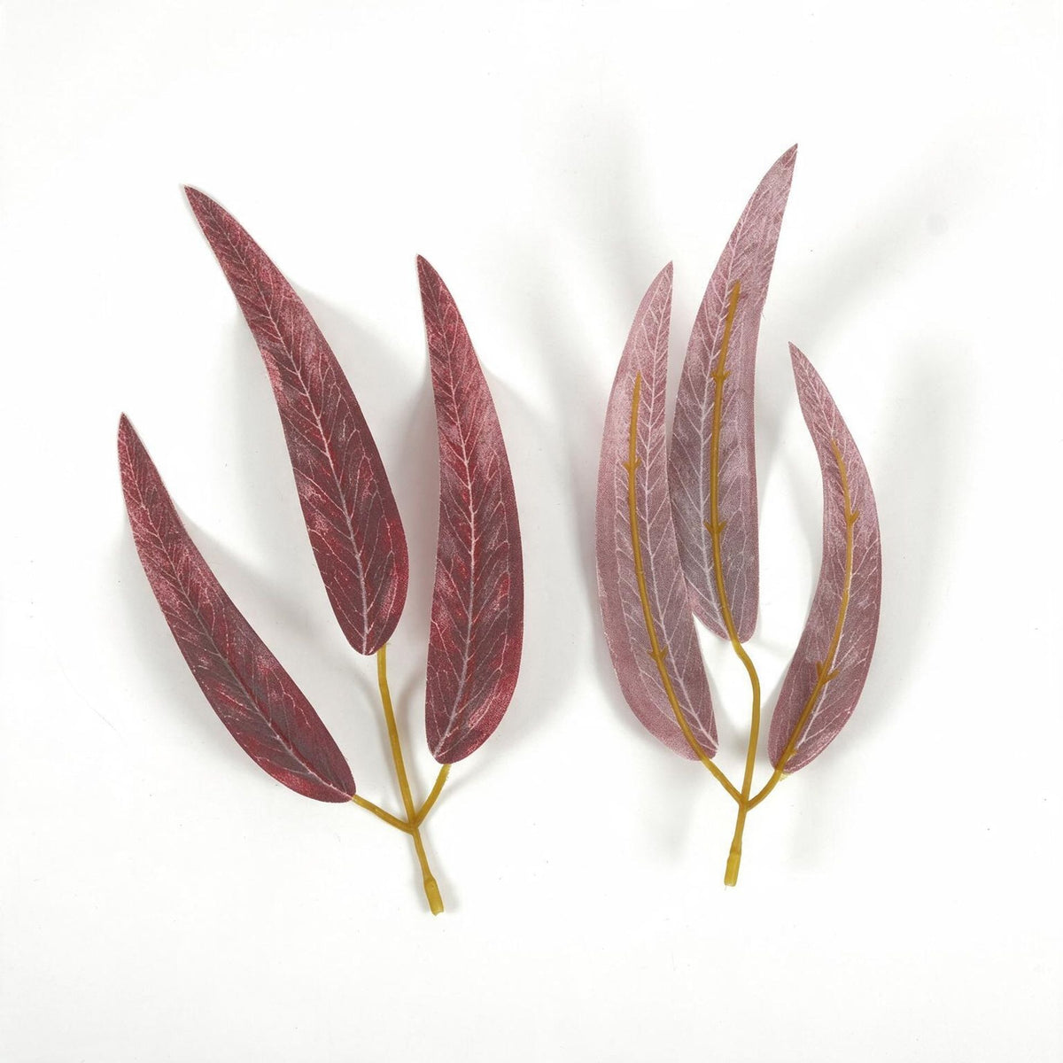 Feuilles de plume artificielles, lot de 10, 22 cm, pour décoration florale et événements