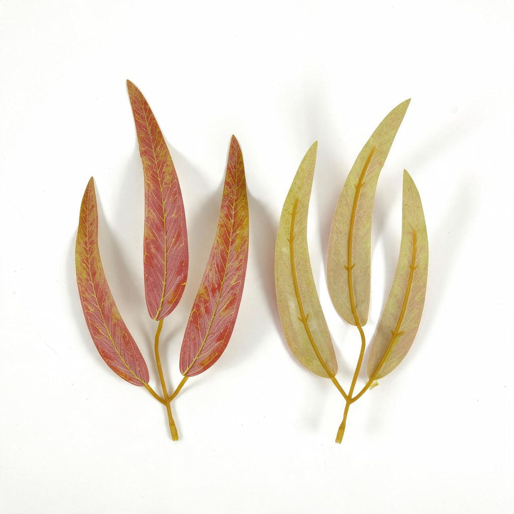 Feuilles de plume artificielles, lot de 10, 22 cm, pour décoration florale et événements