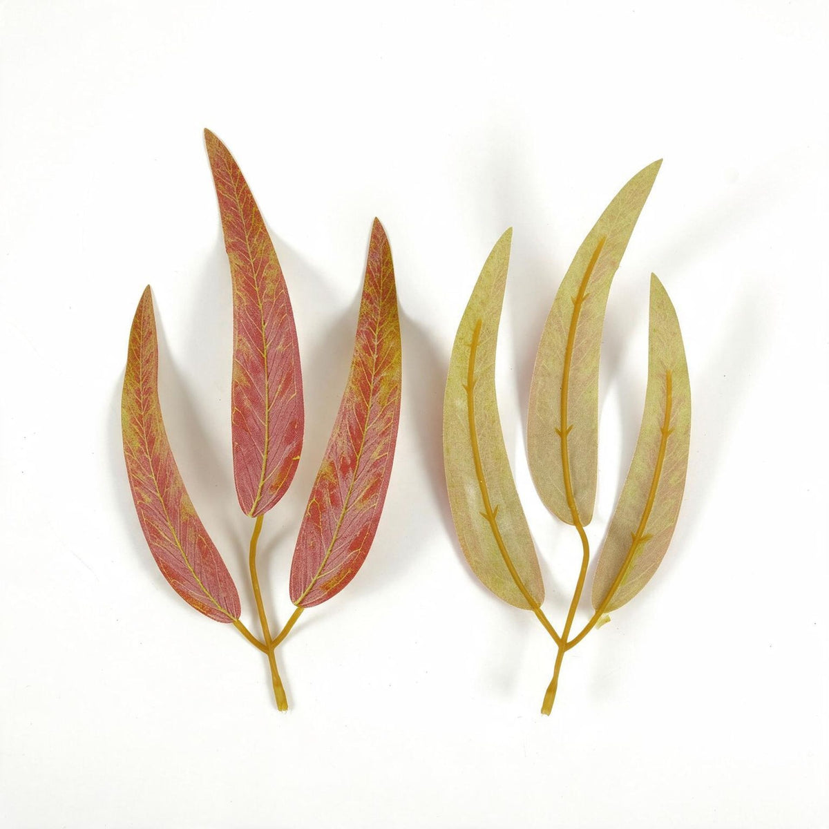Feuilles de plume artificielles, lot de 10, 22 cm, pour décoration florale et événements