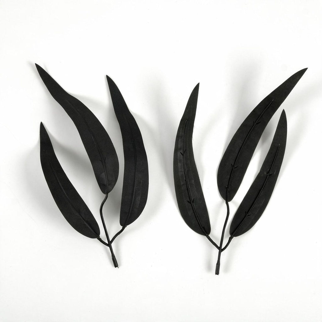 Feuilles de plume artificielles, lot de 10, 22 cm, pour décoration florale et événements