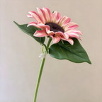 Tige artificielle de tournesol 69 cm, fleur en tissu soyeux, décoration intemporelle pour maison, mariage, commerce