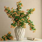 Branche de baies de perles artificielles, 80 cm, tissu polyester, décoration intérieure